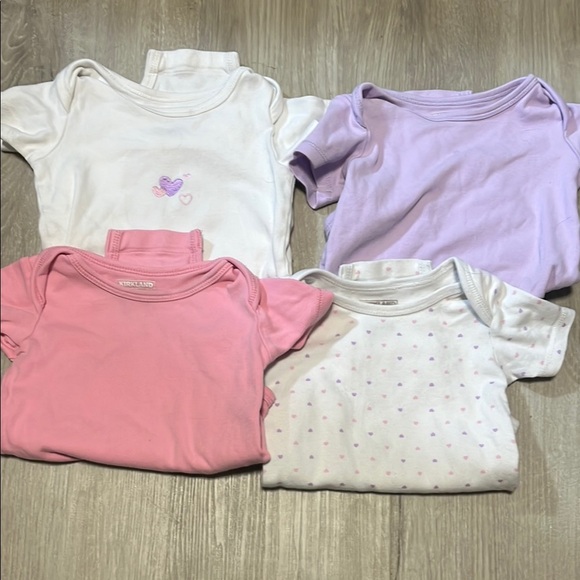 Kirkland Signature Other - 2/$20 Set of Baby Onesies in Pastel Colors 6-9M
